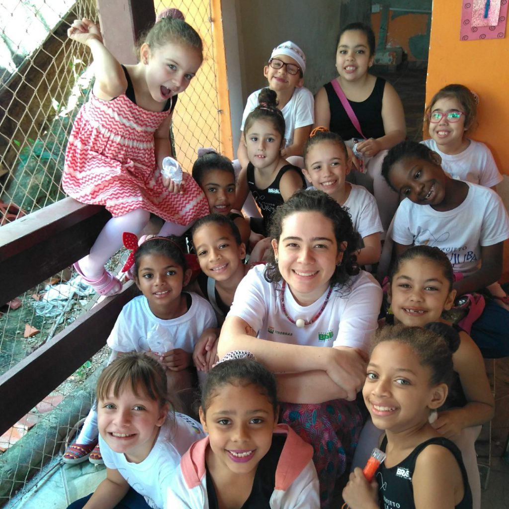 Meninas do Projeto Social